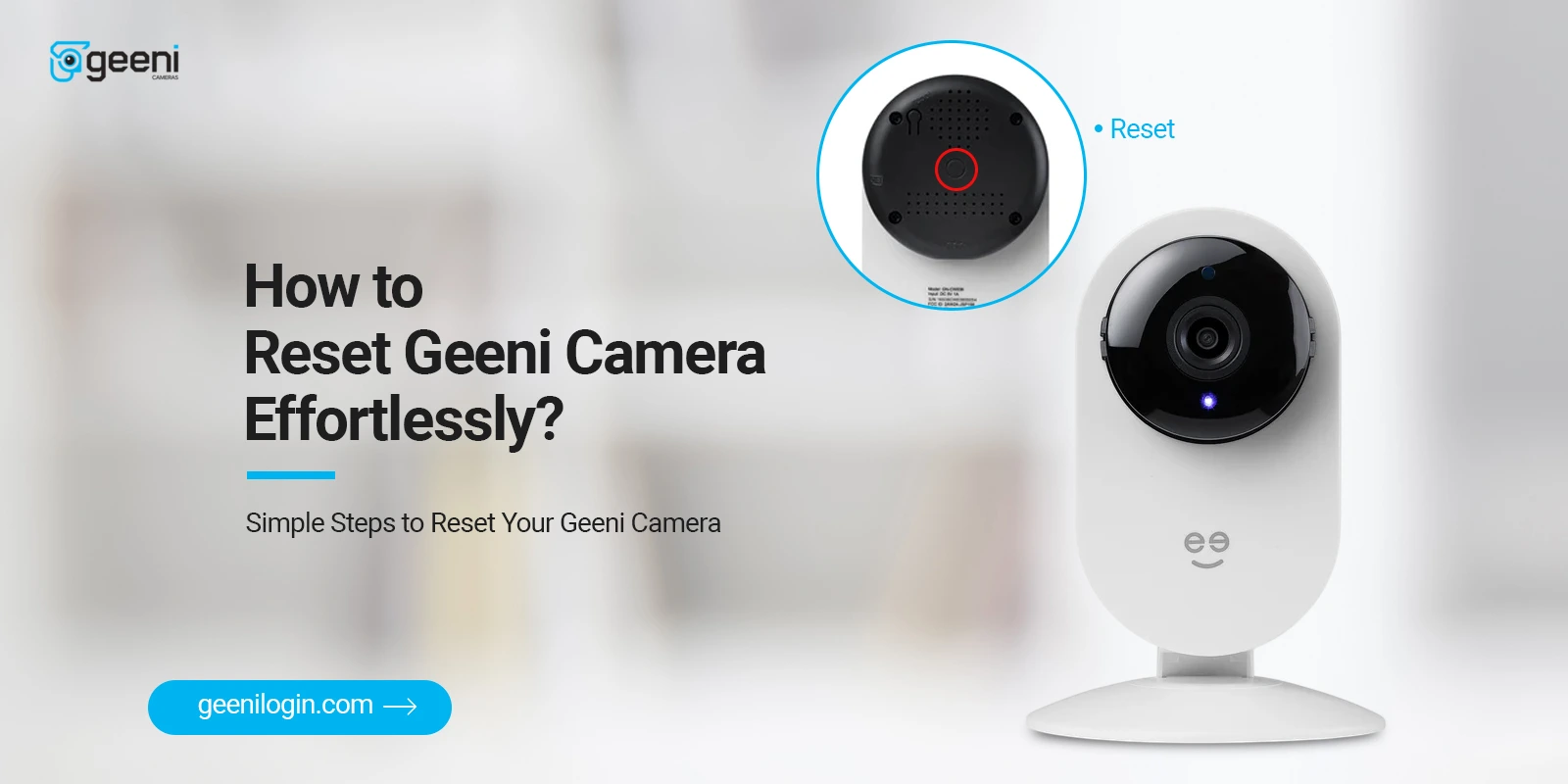 Reset Geeni Camera